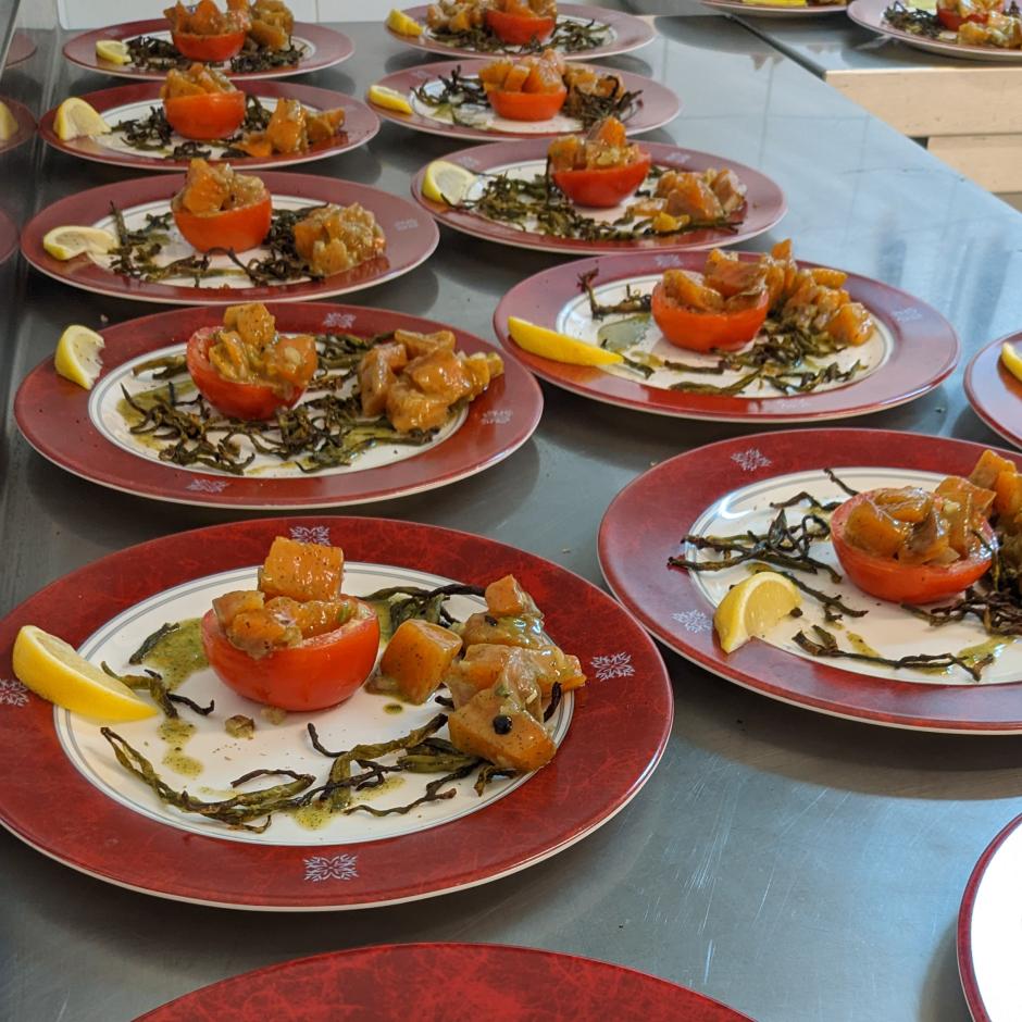 Repas au château 