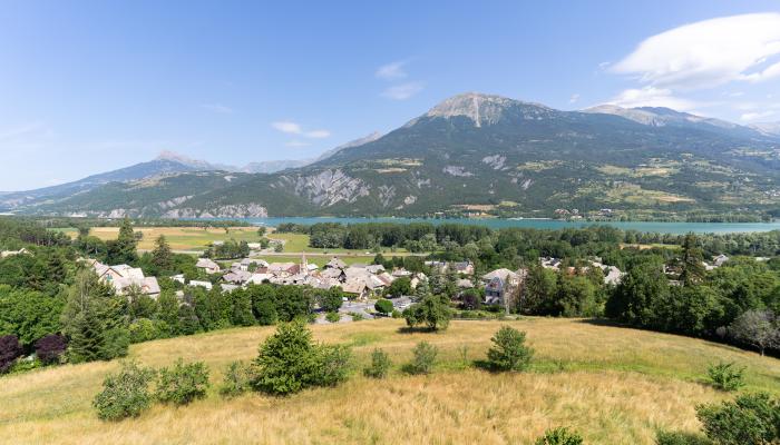 Vue Lac Serre-Ponçon 